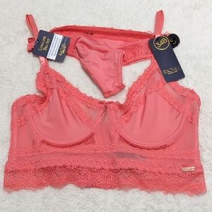 Rachel Roy Longline Support  Bra Set